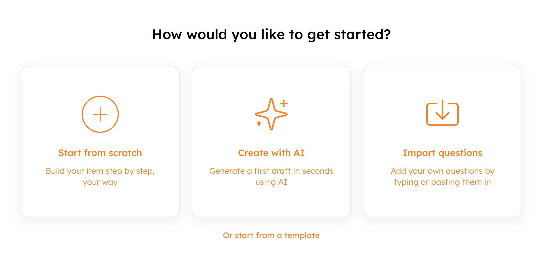 EZhog marketing experience creation options